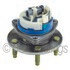 WE60900 by NTN - Wheel Bearing and Hub Assembly - Steel, Natural, with Wheel Studs