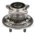 WE60905 by NTN - Wheel Bearing and Hub Assembly - Steel, Natural, with Wheel Studs