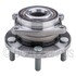 WE60909 by NTN - Wheel Bearing and Hub Assembly - Steel, Natural, with Wheel Studs