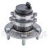 WE60933 by NTN - Wheel Bearing and Hub Assembly - Steel, Natural, with Wheel Studs