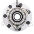 WE60937 by NTN - Wheel Bearing and Hub Assembly - Steel, Natural, with Wheel Studs