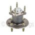 WE60928 by NTN - Wheel Bearing and Hub Assembly - Steel, Natural, with Wheel Studs