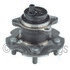 WE60956 by NTN - Wheel Bearing and Hub Assembly - Steel, Natural, with Wheel Studs