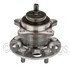 WE60957 by NTN - Wheel Bearing and Hub Assembly - Steel, Natural, with Wheel Studs