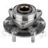 WE60958 by NTN - Wheel Bearing and Hub Assembly - Steel, Natural, with Wheel Studs