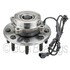 WE60976 by NTN - Wheel Bearing and Hub Assembly - Steel, Natural, with Wheel Studs