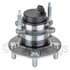 WE60977 by NTN - Wheel Bearing and Hub Assembly - Steel, Natural, with Wheel Studs