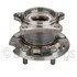 WE60979 by NTN - Wheel Bearing and Hub Assembly - Steel, Natural, with Wheel Studs