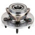 WE60966 by NTN - Wheel Bearing and Hub Assembly - Steel, Natural, with Wheel Studs