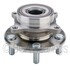 WE60974 by NTN - Wheel Bearing and Hub Assembly - Steel, Natural, with Wheel Studs