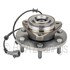 WE61000 by NTN - Wheel Bearing and Hub Assembly - Steel, Natural, with Wheel Studs