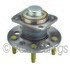 WE61002 by NTN - Wheel Bearing and Hub Assembly - Steel, Natural, with Wheel Studs