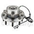 WE60989 by NTN - Wheel Bearing and Hub Assembly - Steel, Natural, with Wheel Studs