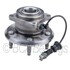 WE60995 by NTN - Wheel Bearing and Hub Assembly - Steel, Natural, with Wheel Studs