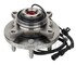 WE61077 by NTN - Wheel Bearing and Hub Assembly - Steel, Natural, with Wheel Studs