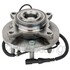 WE61089 by NTN - Wheel Bearing and Hub Assembly - Steel, Natural, with Wheel Studs