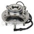 WE61114 by NTN - Wheel Bearing and Hub Assembly - Steel, Natural, with Wheel Studs