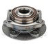 WE61119 by NTN - Wheel Bearing and Hub Assembly - Steel, Natural, without Wheel Studs