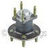 WE61120 by NTN - Wheel Bearing and Hub Assembly - Steel, Natural, with Wheel Studs