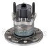 WE61113 by NTN - Wheel Bearing and Hub Assembly - Steel, Natural, without Wheel Studs