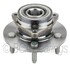 WE61138 by NTN - Wheel Bearing and Hub Assembly - Steel, Natural, with Wheel Studs