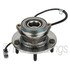 WE61135 by NTN - Wheel Bearing and Hub Assembly - Steel, Natural, with Wheel Studs