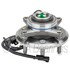 WE61185 by NTN - Wheel Bearing and Hub Assembly - Steel, Natural, with Wheel Studs