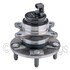 WE61191 by NTN - Wheel Bearing and Hub Assembly - Steel, Natural, with Wheel Studs