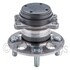 WE61171 by NTN - Wheel Bearing and Hub Assembly - Steel, Natural, with Wheel Studs