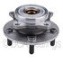 WE61174 by NTN - Wheel Bearing and Hub Assembly - Steel, Natural, with Wheel Studs