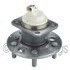 WE61179 by NTN - Wheel Bearing and Hub Assembly - Steel, Natural, with Wheel Studs