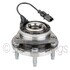 WE61214 by NTN - Wheel Bearing and Hub Assembly - Steel, Natural, with Wheel Studs