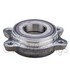 WE61236 by NTN - Wheel Bearing and Hub Assembly - Steel, Natural, without Wheel Studs