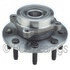 WE61243 by NTN - Wheel Bearing and Hub Assembly - Steel, Natural, with Wheel Studs