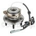 WE61221 by NTN - Wheel Bearing and Hub Assembly - Steel, Natural, with Wheel Studs