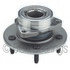 WE61253 by NTN - Wheel Bearing and Hub Assembly - Steel, Natural, with Wheel Studs