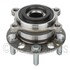 WE61259 by NTN - Wheel Bearing and Hub Assembly - Steel, Natural, with Wheel Studs