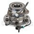 WE61247 by NTN - Wheel Bearing and Hub Assembly - Steel, Natural, with Wheel Studs