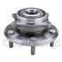 WE61249 by NTN - Wheel Bearing and Hub Assembly - Steel, Natural, with Wheel Studs