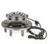 WE61286 by NTN - Wheel Bearing and Hub Assembly - Steel, Natural, with Wheel Studs