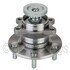 WE61303 by NTN - Wheel Bearing and Hub Assembly - Steel, Natural, with Wheel Studs
