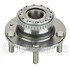 WE61285 by NTN - Wheel Bearing and Hub Assembly - Steel, Natural, with Wheel Studs