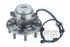 WE61310 by NTN - Wheel Bearing and Hub Assembly - Steel, Natural, with Wheel Studs