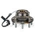 WE61313 by NTN - Wheel Bearing and Hub Assembly - Steel, Natural, with Wheel Studs