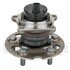 WE61363 by NTN - Wheel Bearing and Hub Assembly - Steel, Natural, with Wheel Studs