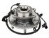 WE61365 by NTN - Wheel Bearing and Hub Assembly - Steel, Natural, with Wheel Studs