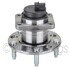 WE61386 by NTN - Wheel Bearing and Hub Assembly - Steel, Natural, with Wheel Studs