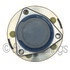 WE61381 by NTN - Wheel Bearing and Hub Assembly - Steel, Natural, with Wheel Studs