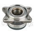WE61382 by NTN - Wheel Bearing and Hub Assembly - Steel, Natural, without Wheel Studs