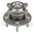 WE61434 by NTN - Wheel Bearing and Hub Assembly - Steel, Natural, with Wheel Studs